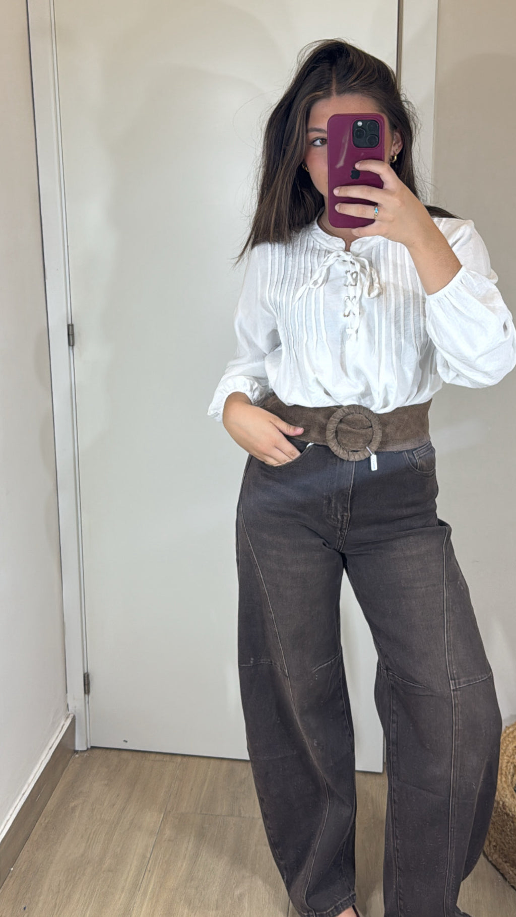 Blusa cordón Blanca