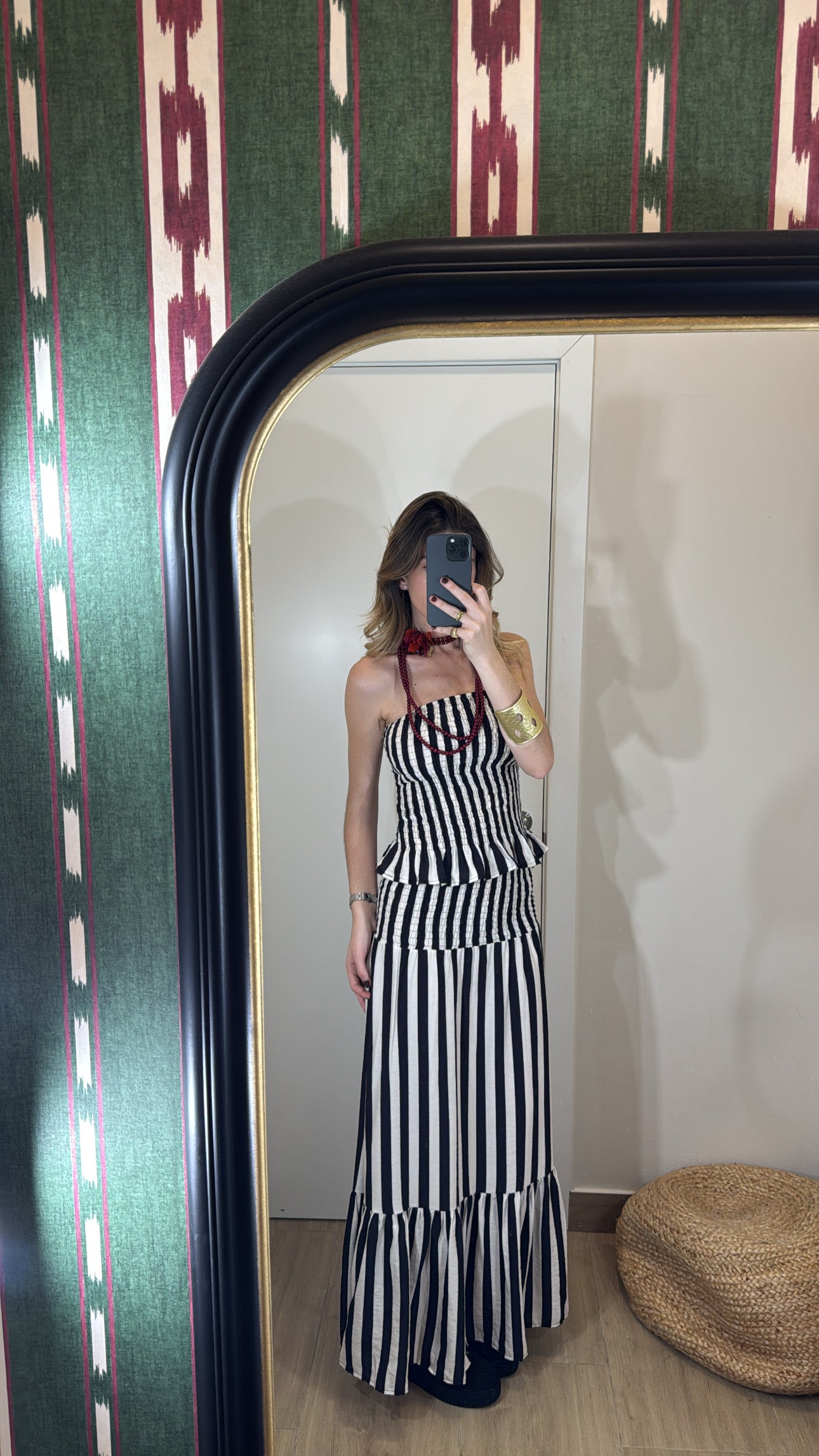Conjunto Flavia rayas