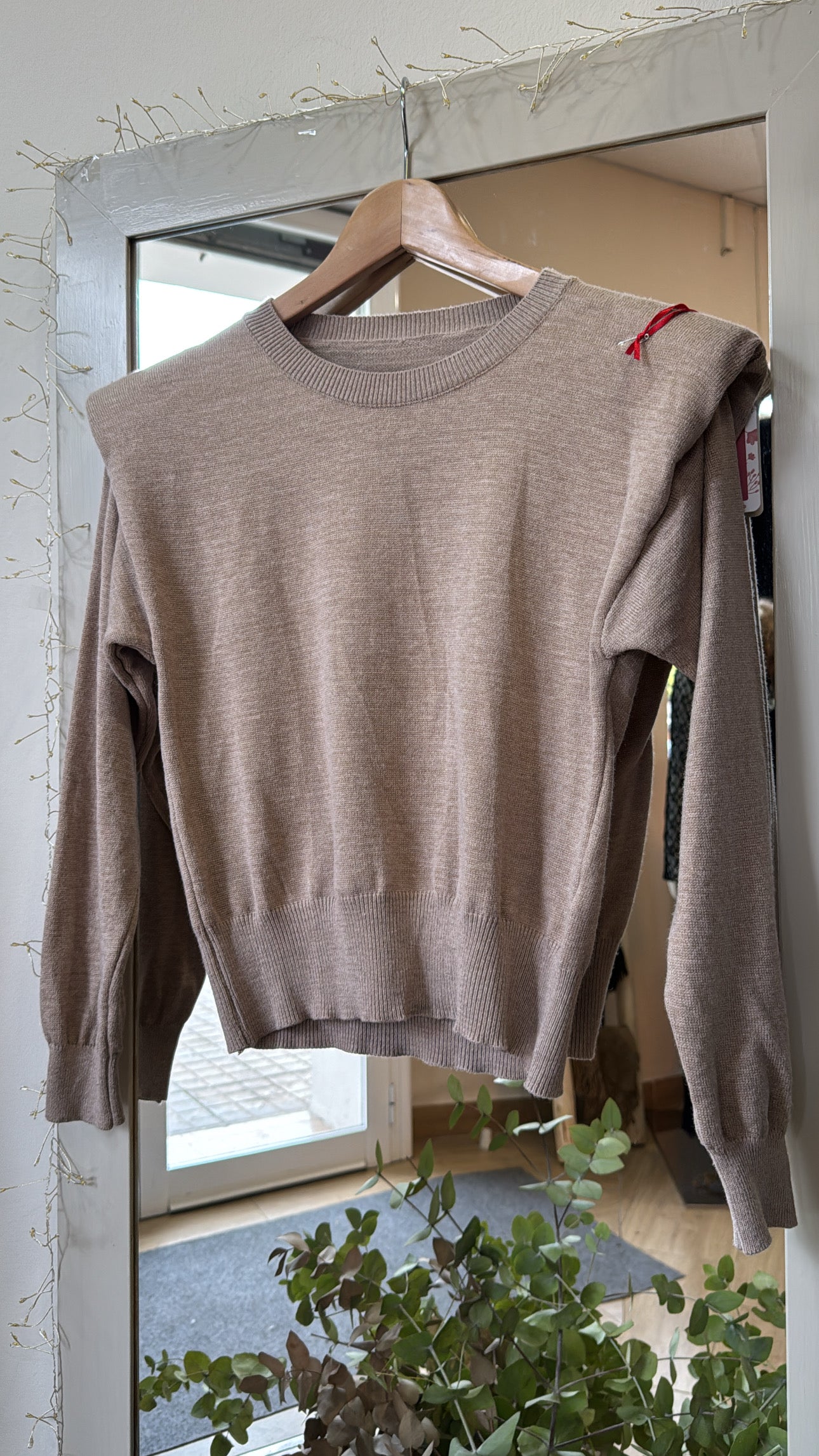 Jersey punto hombreras