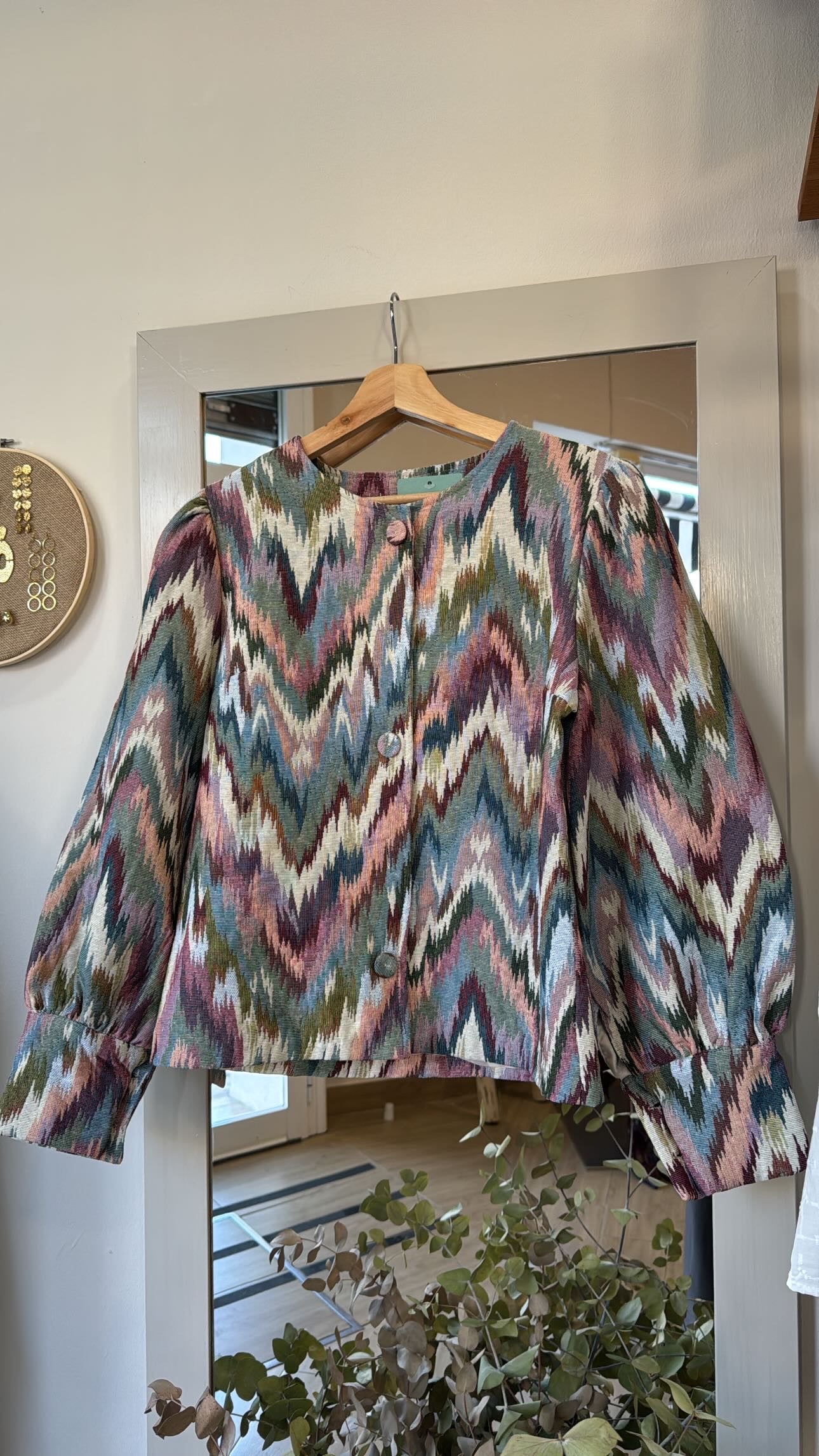 Chaqueta zigzag